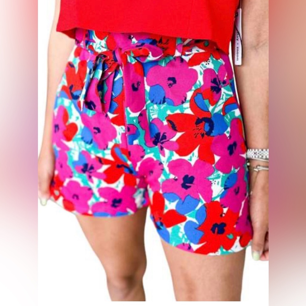 -LILI SIDONIO fuchsia Andy shorts. Size L